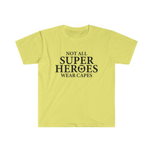 Load image into Gallery viewer, Not All Super Heros - Police - Unisex Softstyle T-Shirt
