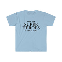 Load image into Gallery viewer, Not All Super Heros - Police - Unisex Softstyle T-Shirt
