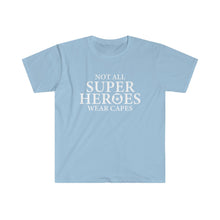 Load image into Gallery viewer, Not All Super Heros - Police - Unisex Softstyle T-Shirt
