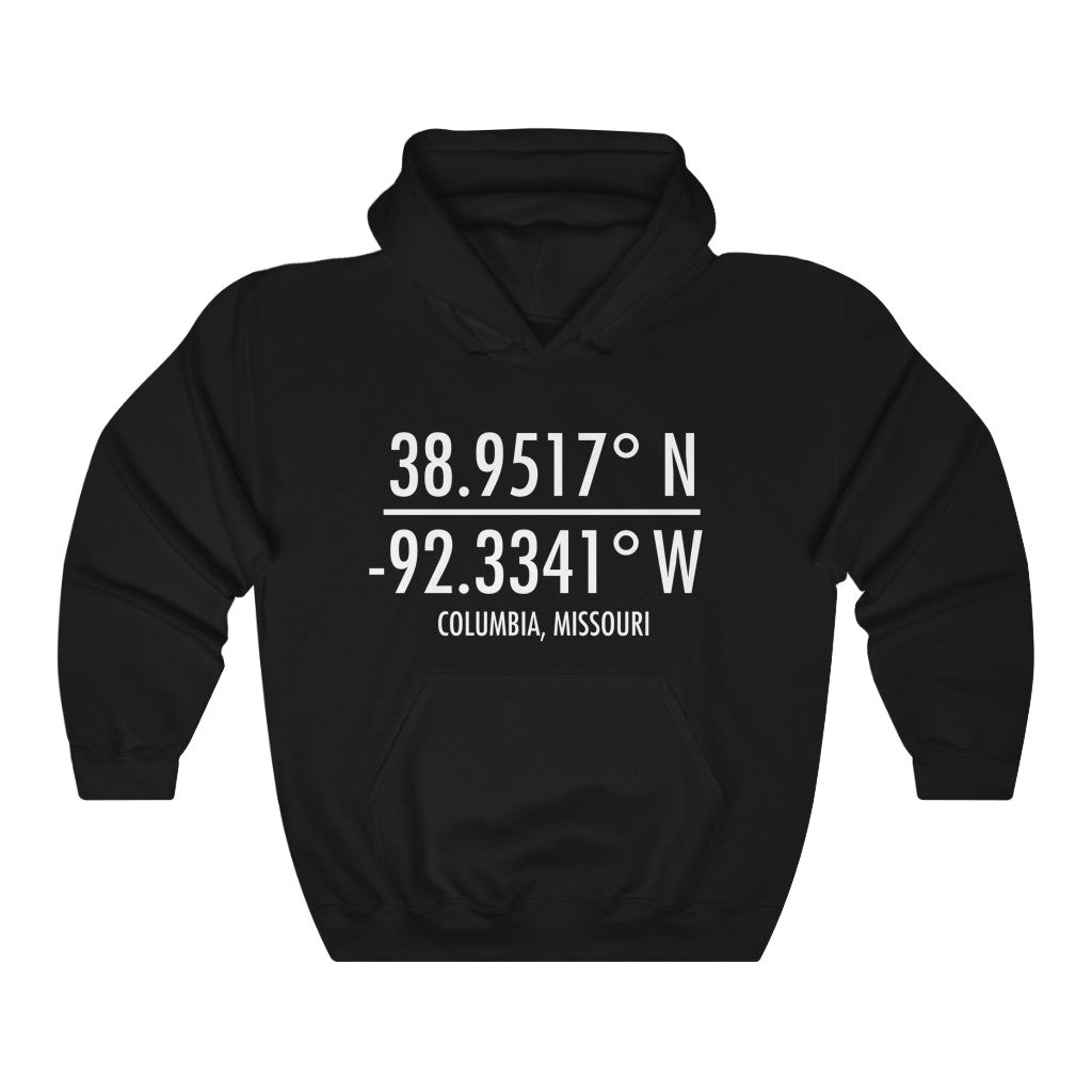 Latitude & Longitude Columbia - Unisex Heavy Blend™ Hooded Sweatshirt